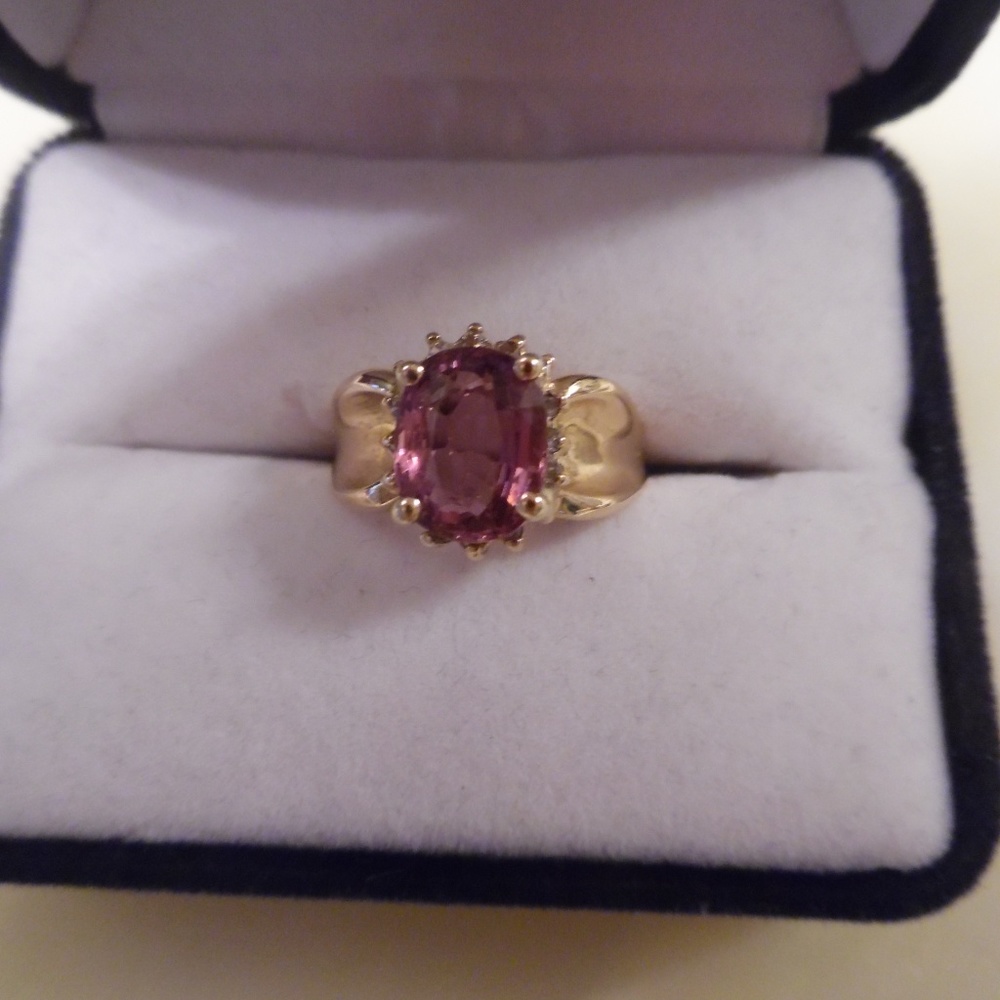 Mehenge Tanzanian Spinel & Diam.Ring